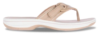 Thumbnail 2: Clarks Women's Cloudsteppers Breeze Reyna Thong Sandals 