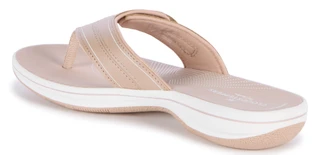 Thumbnail 3: Clarks Women's Cloudsteppers Breeze Reyna Thong Sandals 