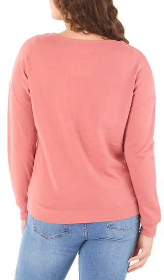Thumbnail 2: Steve Miller Band Juniors Lone Sleeve Graphic Fleece Top 