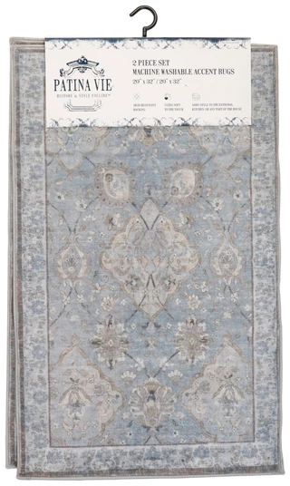 Thumbnail 1: PATINA VIE 2 Pk Ultra Soft Skid-Resistant Accent Rugs 