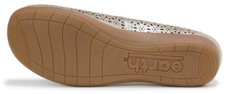 Thumbnail 2: Earth Women's Bria Metallic Scalloped Slip-On Flats  
