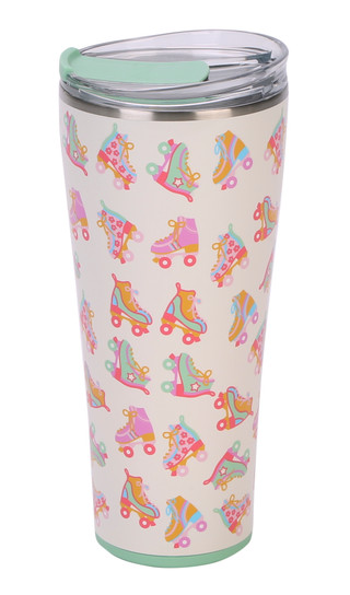 Thumbnail 1: Swig 32 oz Insulated Stainless Steel Tumbler w/ Lid  