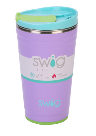 Thumbnail 1: Swig 24 oz Insulated Stainless Steel Tumbler w/ Lid  