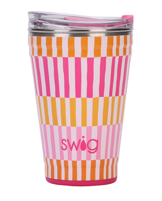 Thumbnail 2: Swig 18 oz Insulated Stainless Steel Tumbler w/ Lid  