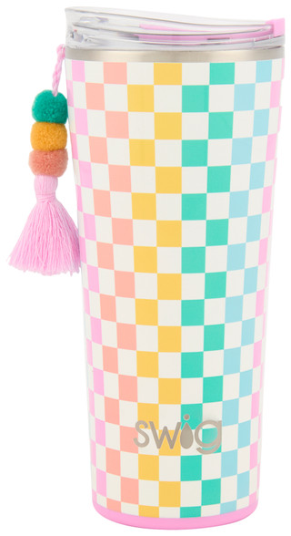 Thumbnail 1: Swig Life 22 oz Check Mate Insulated Stainless Steel Tumbler 