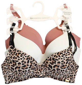 Thumbnail 1: REBECCA MINKOFF Women's 3 Pk Wire-free Bras 