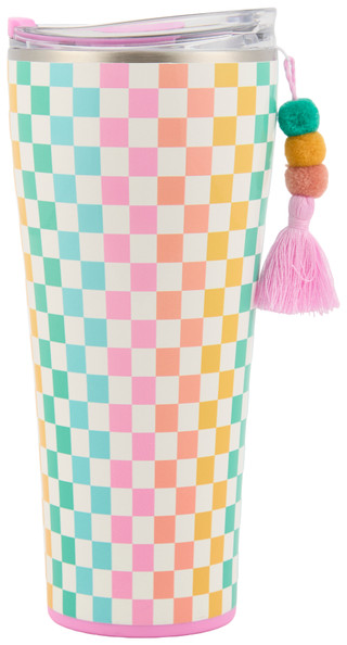 Thumbnail 1: Swig Life 32 oz Check Mate Insulated Stainless Steel Tumbler 
