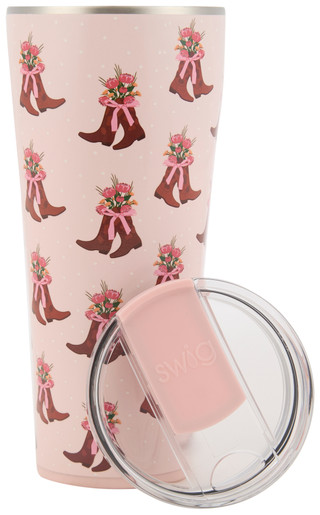 Thumbnail 2: Swig Life 32 oz Cowgirl Coquette Insulated Stainless Steel Tumbler 