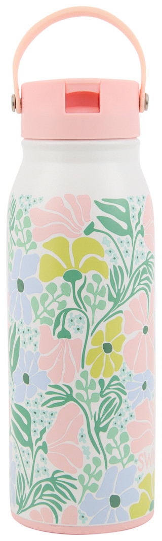 Thumbnail 2: Swig Life 36 oz Garden Party Stainless Steel Flip + Sip Water Bottle 