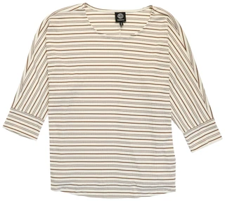 Thumbnail 1: BOBEAU Women's Plus 3/4 Dolman Sleeve Top 