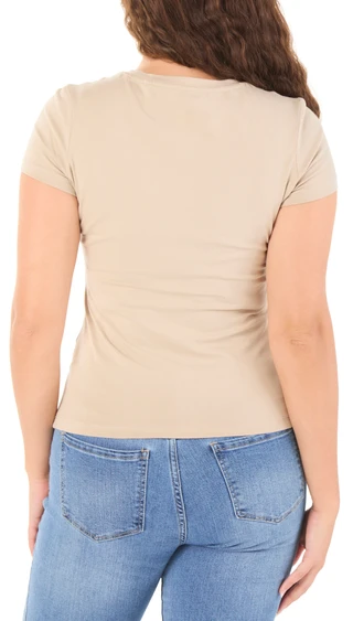 Thumbnail 2: Guess Juniors Short Sleeve Rhinestone Logo Tee 