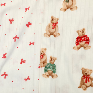 Thumbnail 2: Laura Ashley Toddler Girls 4 Pc Christmas Pajama Pants Set 