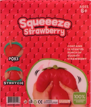 Thumbnail 2: Okk Toys Strawberry Scented Squishy Toy 