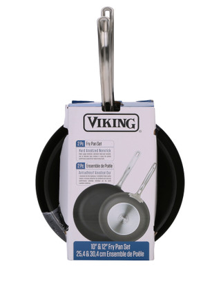 Thumbnail 1: Viking 2 Pc Hard Anodized Nonstick Frying Pans  