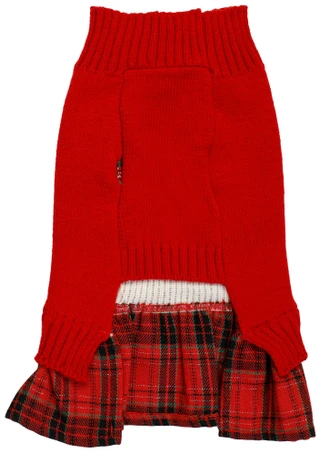 Thumbnail 2: PET OBSESSION Santa Baby Dog Sweater Dress  