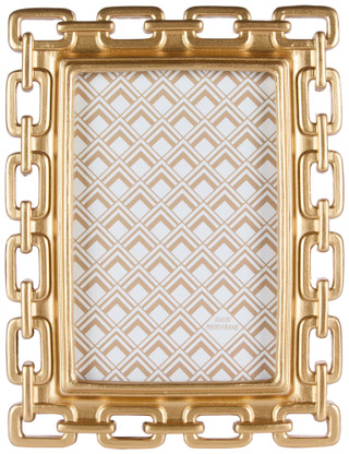 Thumbnail 2: . 4x6 Chain Link Resin Photo Frame 