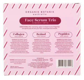 Thumbnail 2: Organik Botanik Australia 3 Pc Plumping & Nourishing Serum Set  