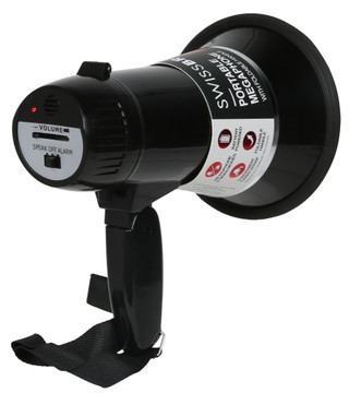 Thumbnail 2: SWISS Portatble Megaphone w/ Foldable Handle  