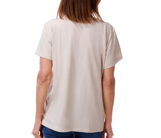 Thumbnail 2: Life is Good Women's Short Sleeve Purple Moon Palm Graphic Tee 