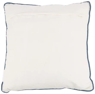 Thumbnail 2: VISTA HOME FASHIONS 20x20 Coastal Christmas Wreath Embroidered Pillow 