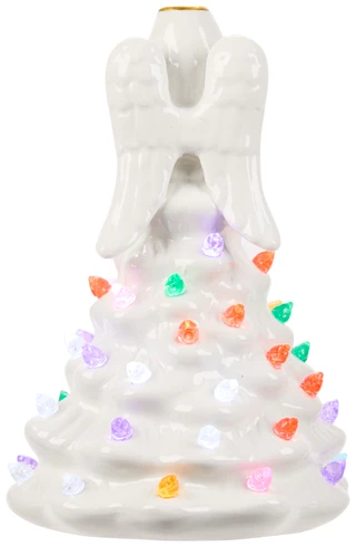 Thumbnail 2: Magical Season 7 in LED Praying Angel Christmas Tree Decor 