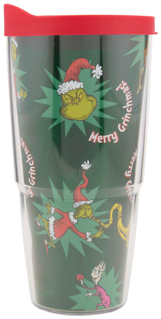 Thumbnail 1: Tervis 24 oz Merry Grinchmas Tumbler 