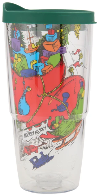 Thumbnail 1: Tervis 24 oz The Grinch Christmas Tumbler 
