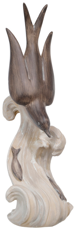 Thumbnail 1: Elements 13 in Sea Bird on Waves Decor 