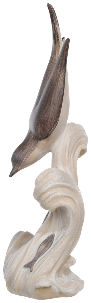 Thumbnail 2: Elements 13 in Sea Bird on Waves Decor 