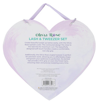 Thumbnail 2: Olivia Rose 2 Pc Lash & Tweezer Set 