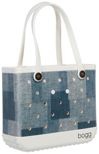 Thumbnail 3: BOGG BAG Denim Patchwork Print Tote Bogg Bag 