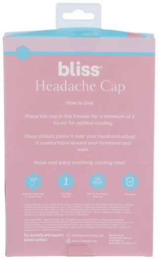 Thumbnail 2: Bliss Headache Cap 
