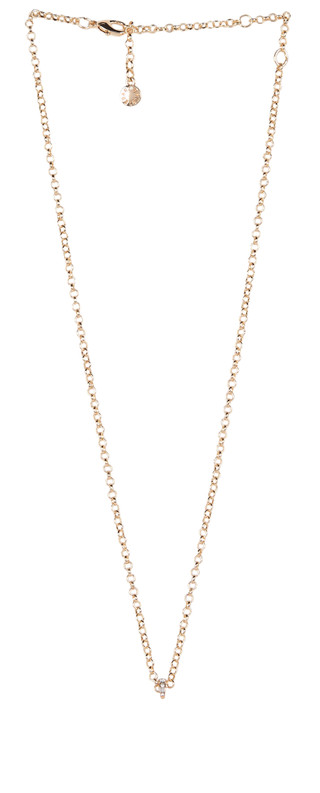 Thumbnail 1: Gold Tone Carina Pendant Necklace  