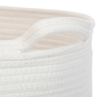 Thumbnail 2: . Oval Rope Storage Basket 