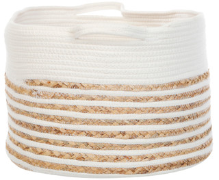 Thumbnail 3: . Oval Rope Storage Basket 