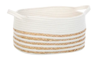 Thumbnail 1: . Oval Rope Storage Basket 