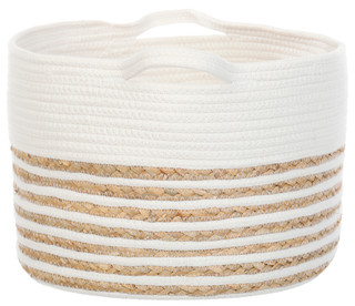 Thumbnail 3: . Oval Rope Storage Basket 