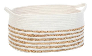 Thumbnail 1: . Oval Rope Storage Basket 