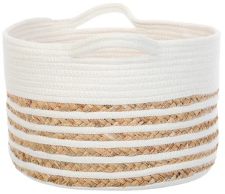 Thumbnail 3: . Oval Rope Storage Basket 