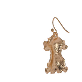 Thumbnail 2: C&C California Christmas Cow Drop Earrings 