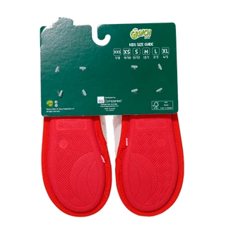 Thumbnail 2: THE GRINCH Kids Fair Isle Christmas Santa Grinch Slippers 