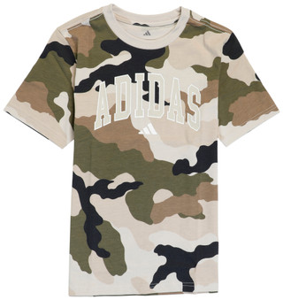 Thumbnail 1: Adidas Big Boys Short Sleeve Camo Print Tee 
