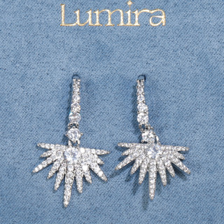 Thumbnail 2: Mulberry & Broome Fine Plated Cubic Zirconia Drop Earrings 