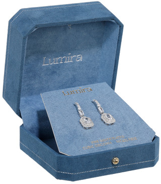 Thumbnail 1: Mulberry & Broome Fine Silver Plated Drop Earrings 