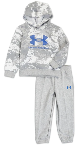 Thumbnail 1: Under Armour Little Boys 2 Pc Fleece Pants Set 