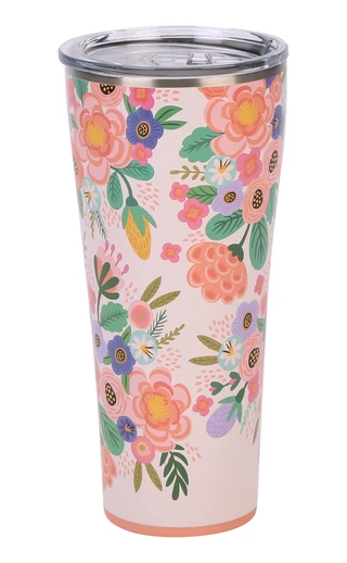Thumbnail 1: Swig 32 oz Full Bloom Stainless Steel Tumbler 