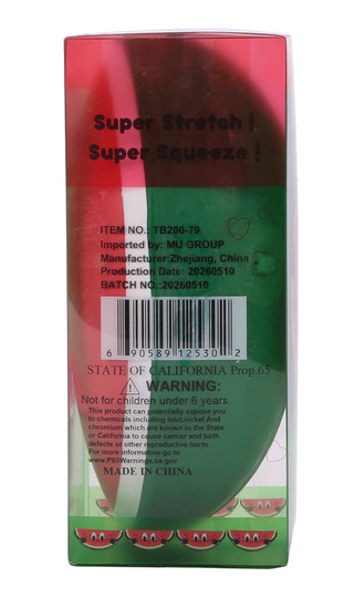 Thumbnail 2: Okk Toys Squish & Chill Watermelon Decompression Toy 