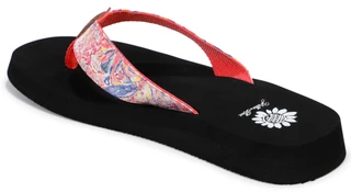 Thumbnail 3: Yellow Box Women's Casual Flounder Sequined Thong Slippers 