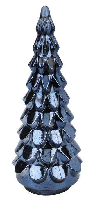 Thumbnail 1: DIAMOND STAR 21.5 in Mercury Glass Christmas Tree Accent  