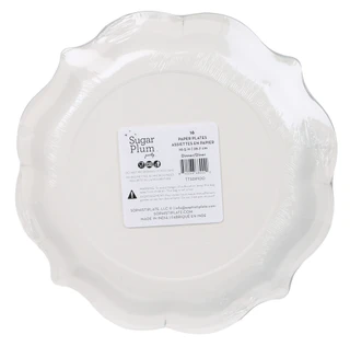 Thumbnail 2: Sugar Plum  16 Pk Christmas Manatee Print Paper Plates  